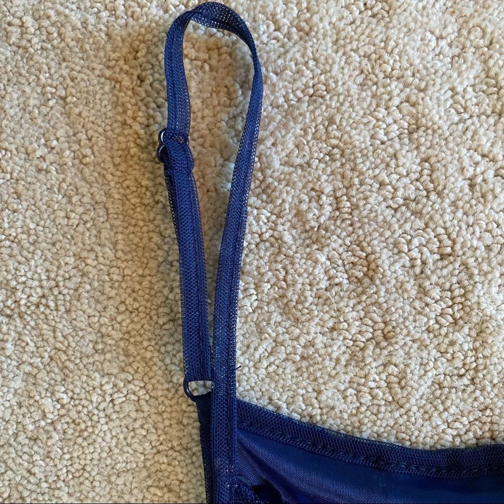 NWT beautiful blue Only sequinned tank top - Picture 2 of 13